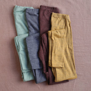 Women's 100% Organic Merino Wool Leggings