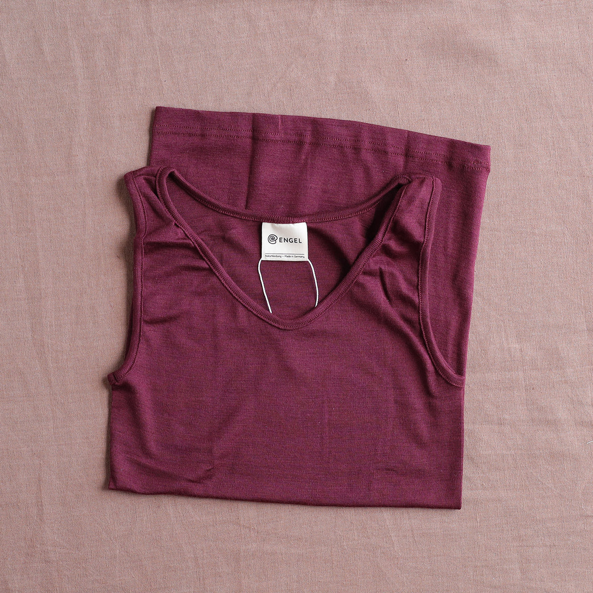 Women's Sleeveless Vest - Organic Merino/Silk