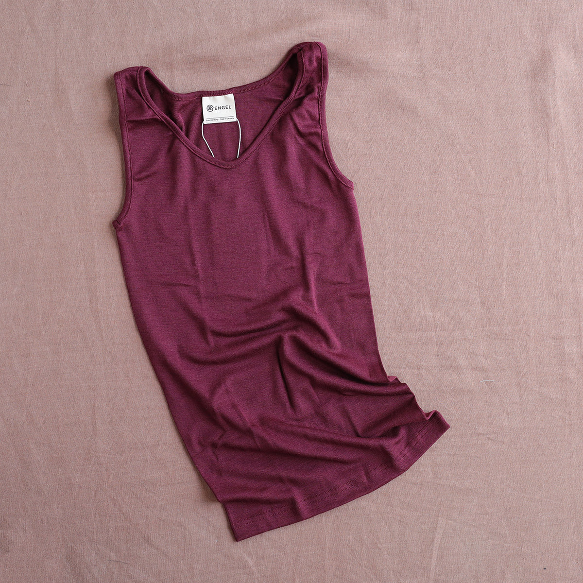 Women's Sleeveless Vest - Organic Merino/Silk
