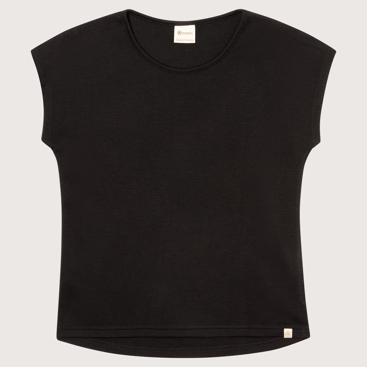 Women's Drop Shoulder Top - Organic Merino/Silk