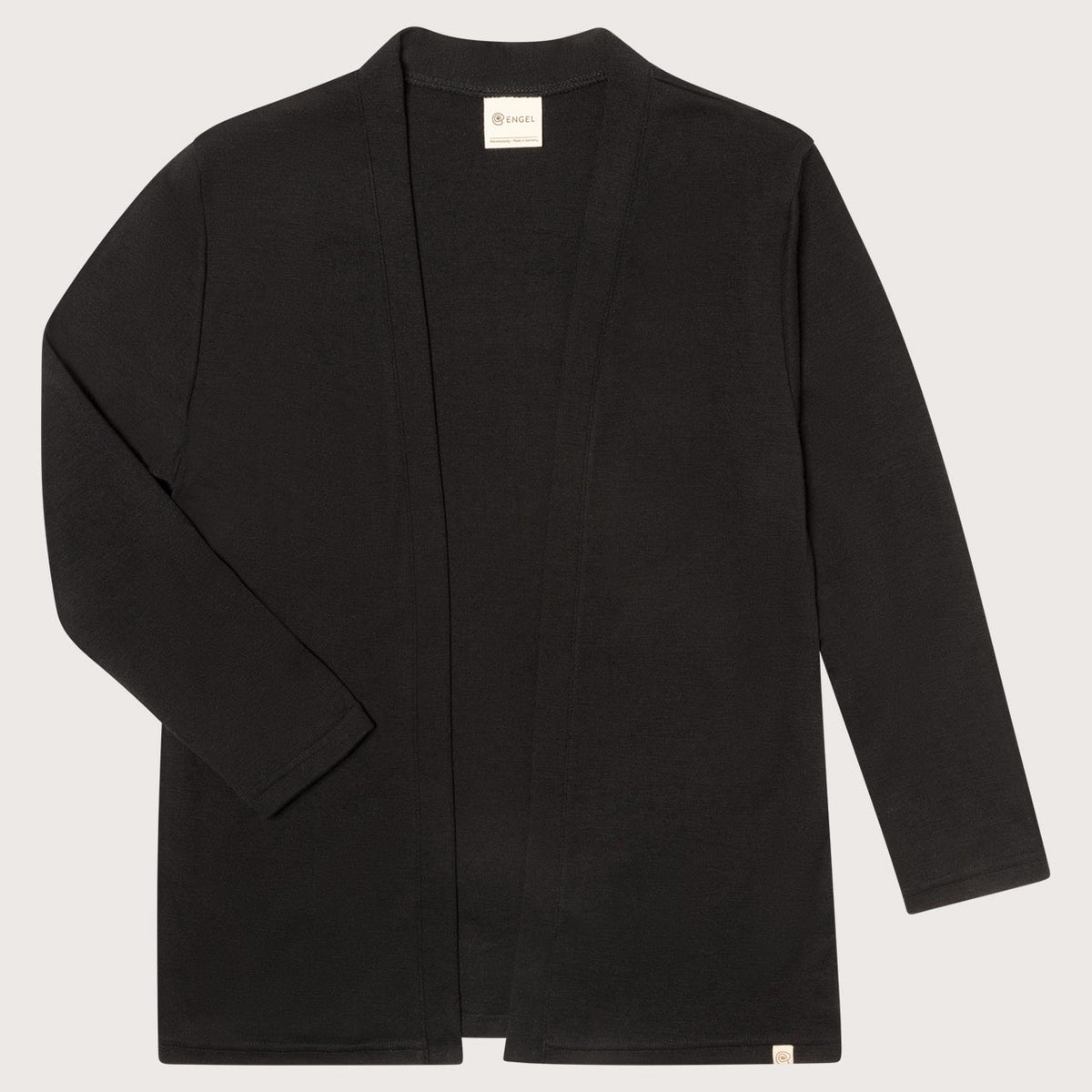 Women's Open Cut Cardigan - Organic Merino/Silk