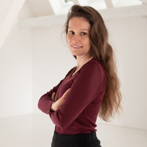Women's Organic Merino Wool/Silk Long Sleeve Top