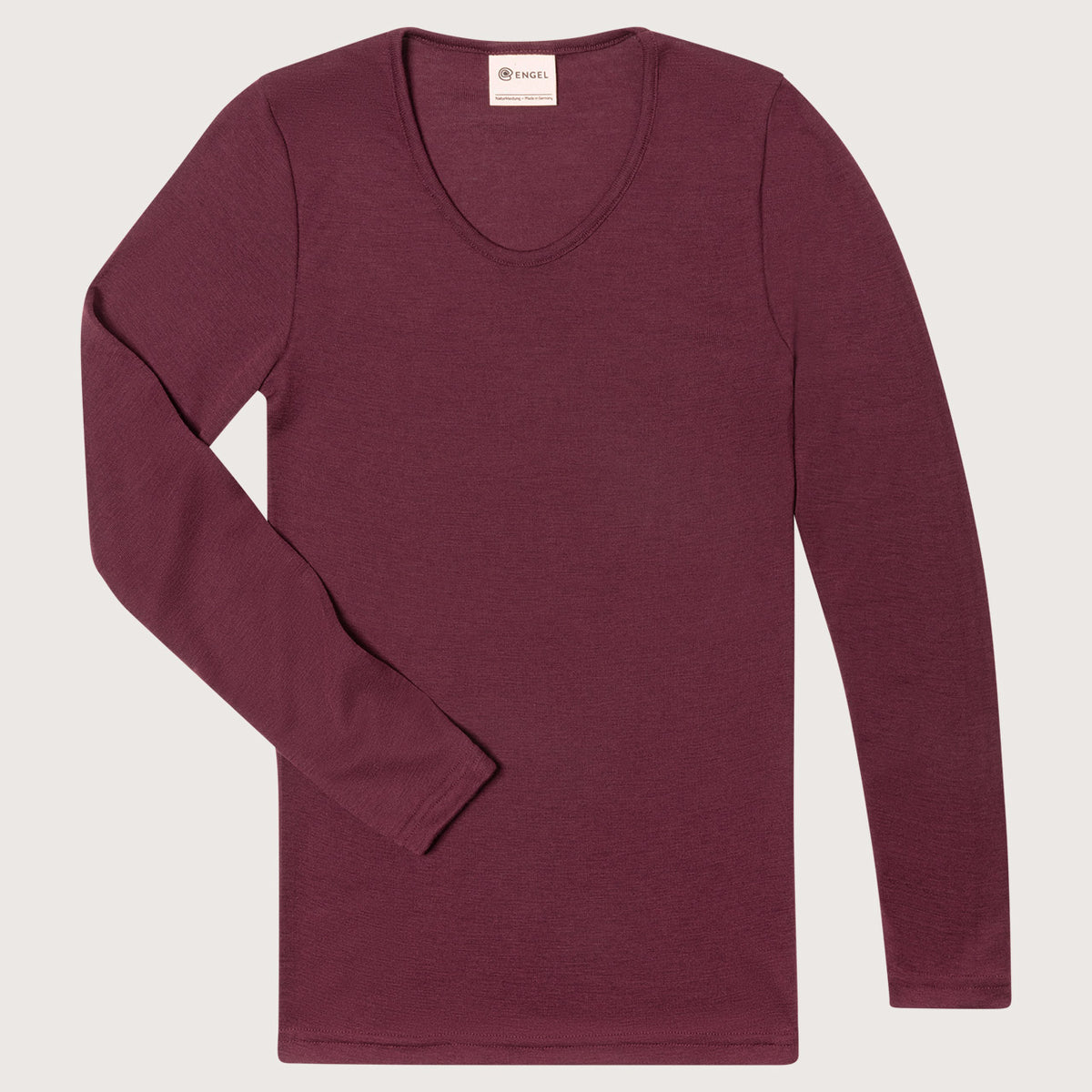 Women's Organic Merino Wool/Silk Long Sleeve Top