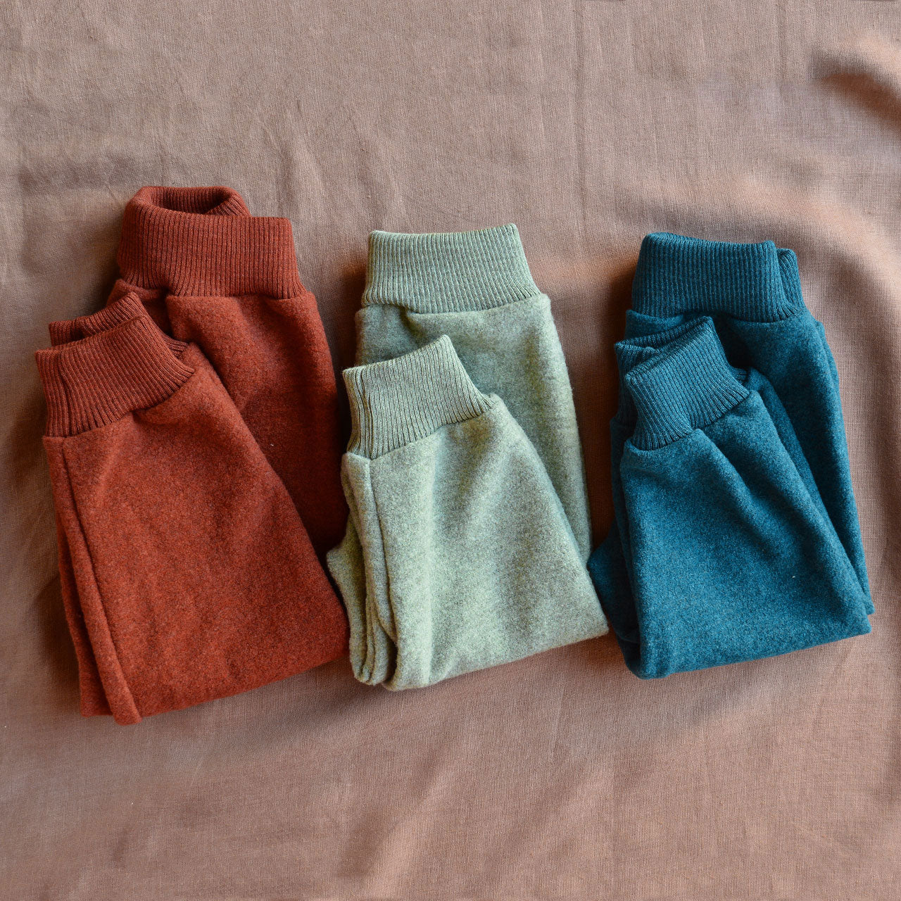 Boiled Wool Pants - 100% Organic Merino (1-6y+) *Pre-Order