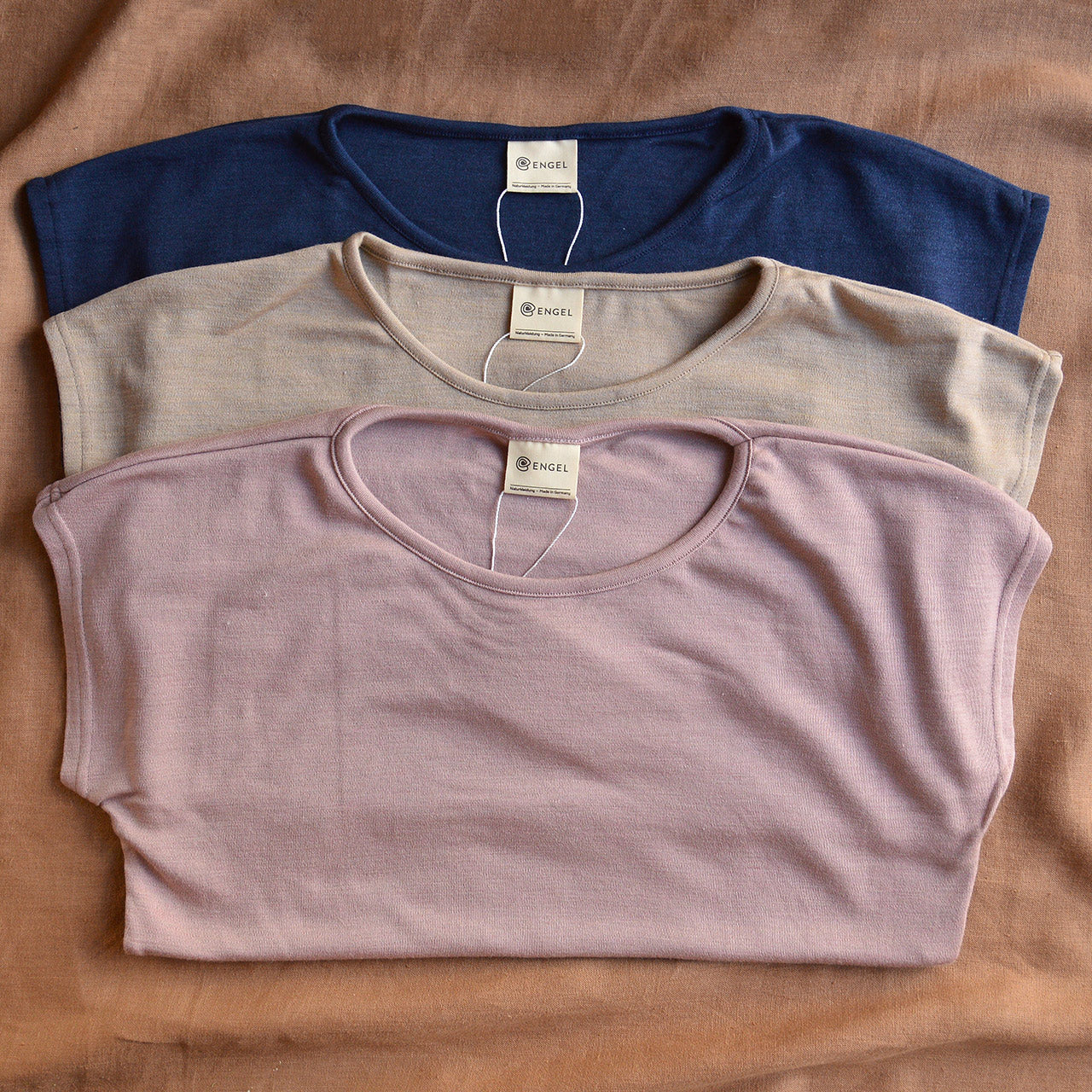Women's Drop Shoulder Top - Organic Merino/Silk (XS-L)