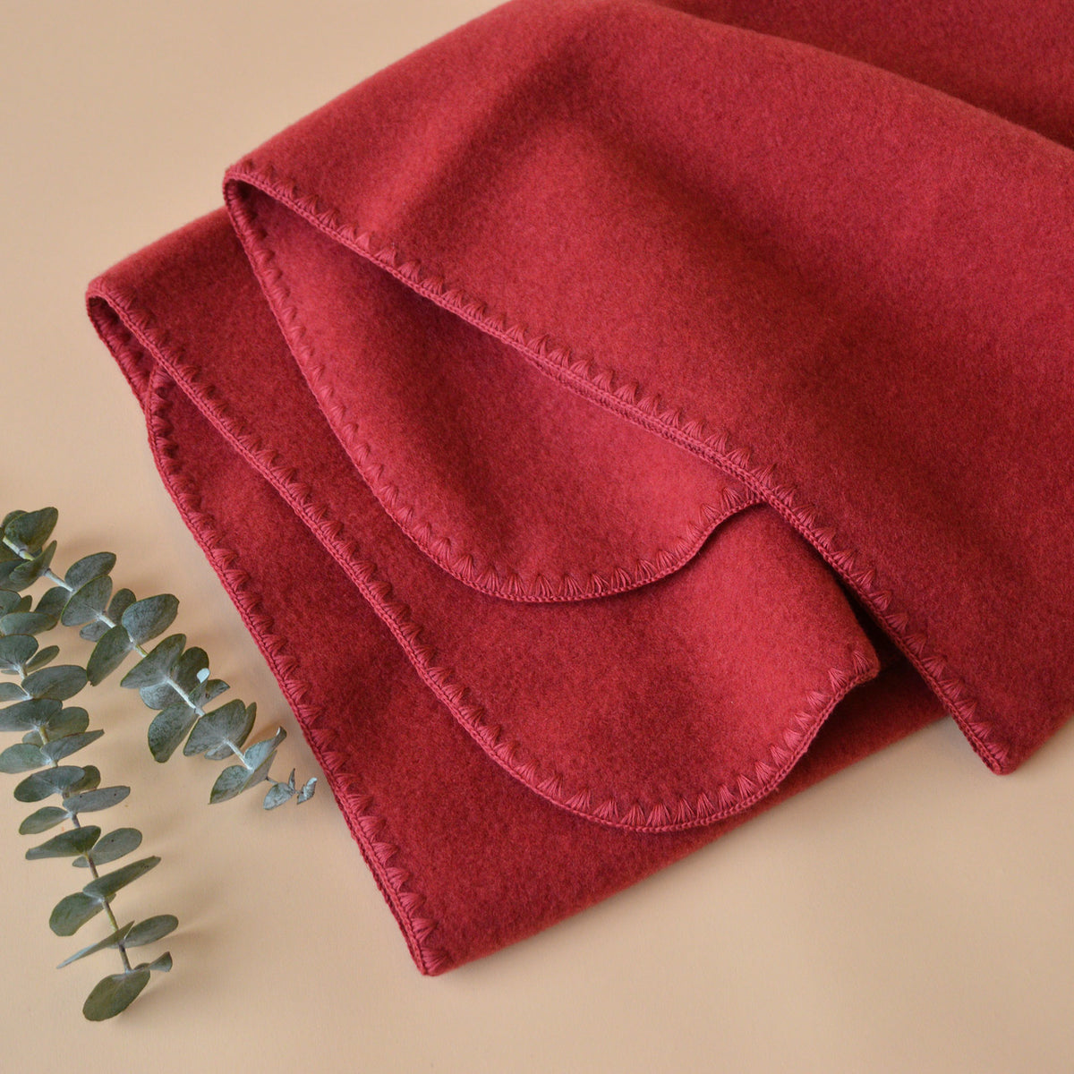 Baby Blanket in Organic Merino Wool Fleece (65x100cm)