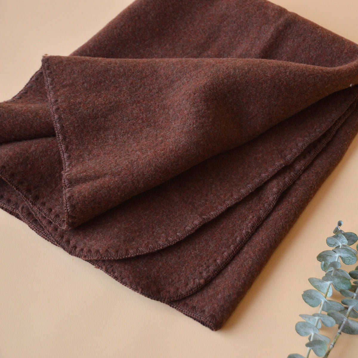 Baby Blanket in Organic Merino Wool Fleece (65x100cm)