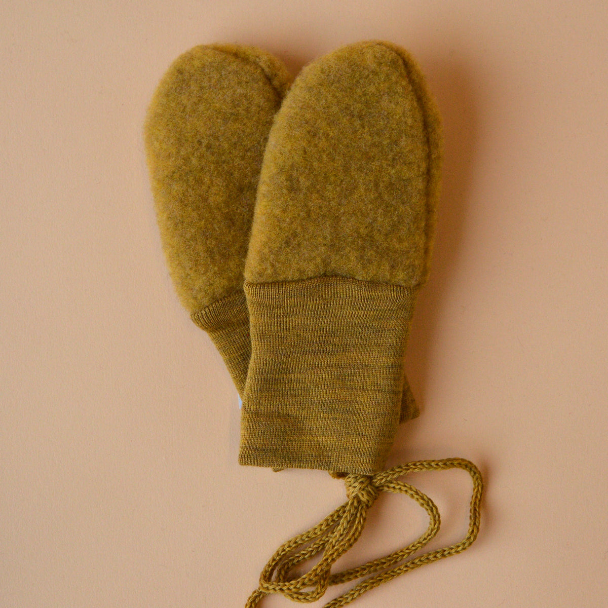 Baby Mittens - 100% Organic Wool Fleece (0-18m)