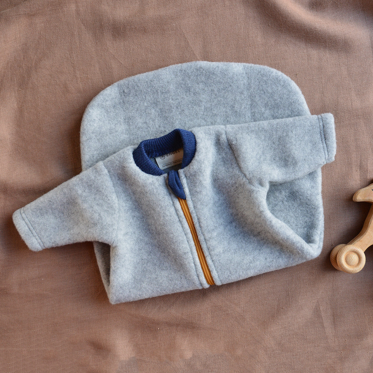 Wool Fleece Sleeping Bag With Arms (newborn-6m)