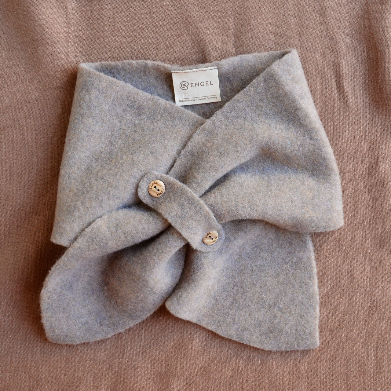 Child's Crossover Scarf in 100% Merino Wool Fleece *Returning 2024