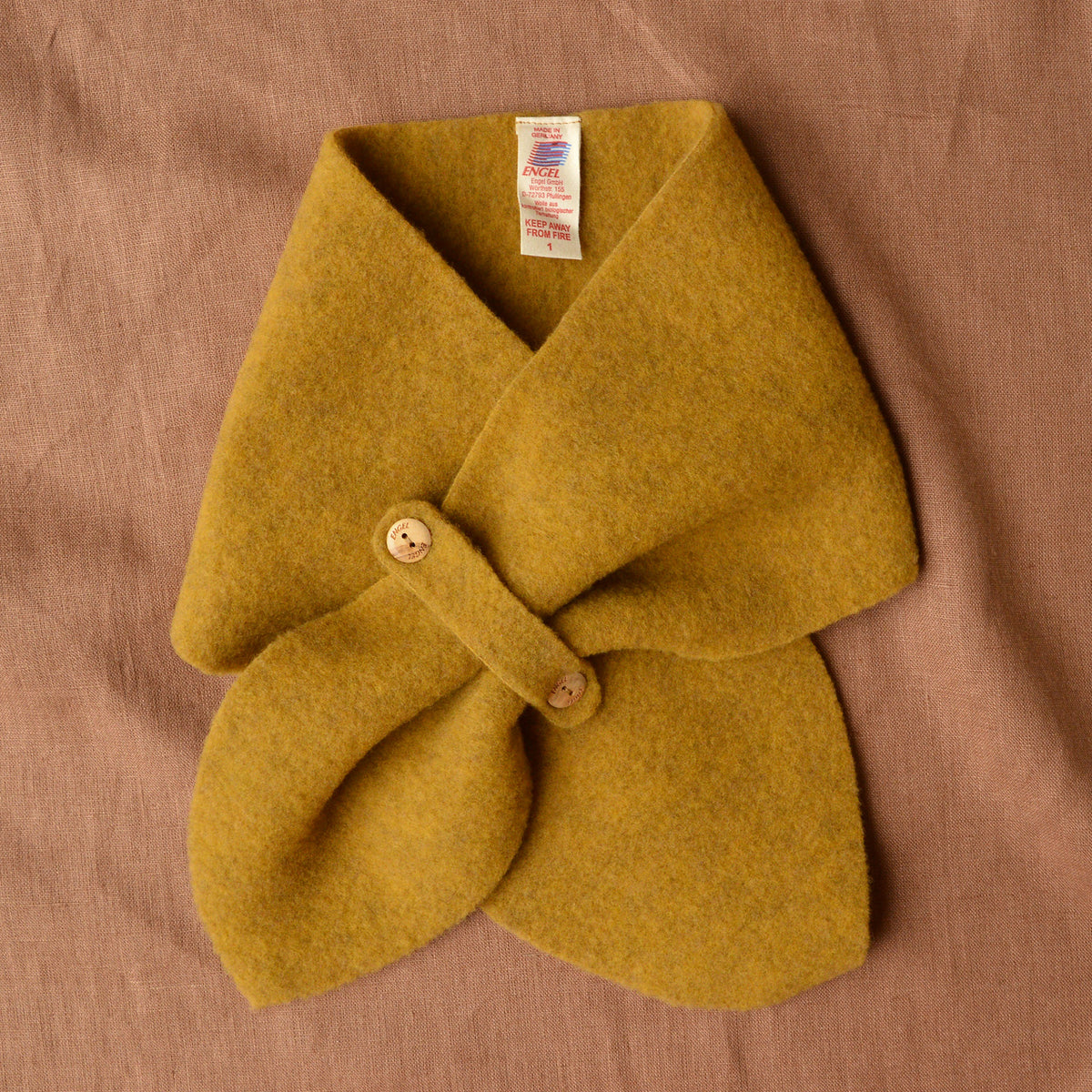 Crossover Scarf - 100% Organic Wool Fleece (Child-Adult) *Returning 2026