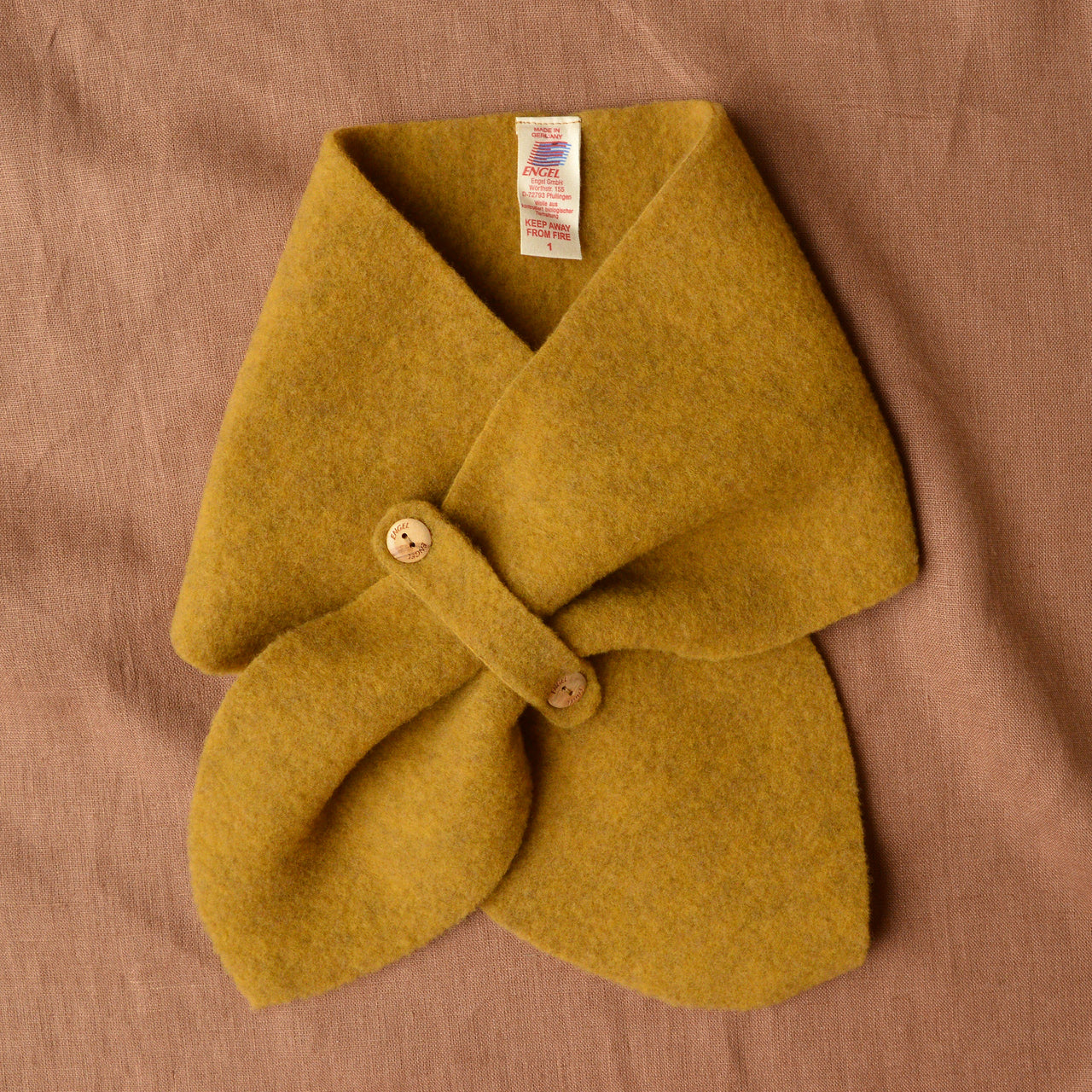 Child's Crossover Scarf in 100% Merino Wool Fleece *Returning 2024