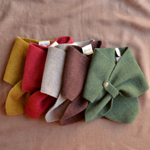 Crossover Scarf - 100% Organic Wool Fleece (Child-Adult)