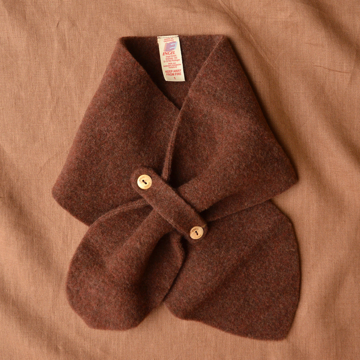 Crossover Scarf - 100% Organic Wool Fleece (Child-Adult) *Returning 2026
