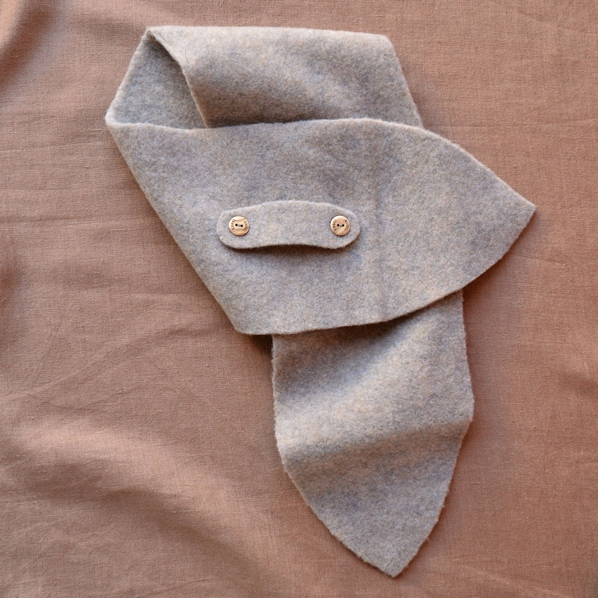 Crossover Scarf - 100% Organic Wool Fleece (Child-Adult) *Returning 2026
