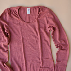 Women's Merino Wool/Silk Long Sleeve Top (XS-L) *Limited Edition