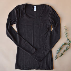 Women's Merino Wool/Silk Long Sleeve Top (XS-L) *Limited Edition