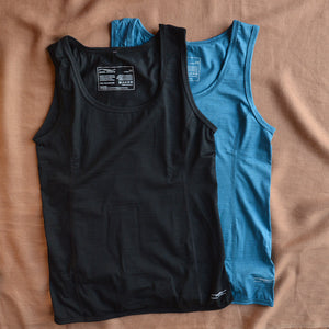 Sleeveless Sports Tank - Organic Merino/Silk (Women’s S-L) *Restocking soon