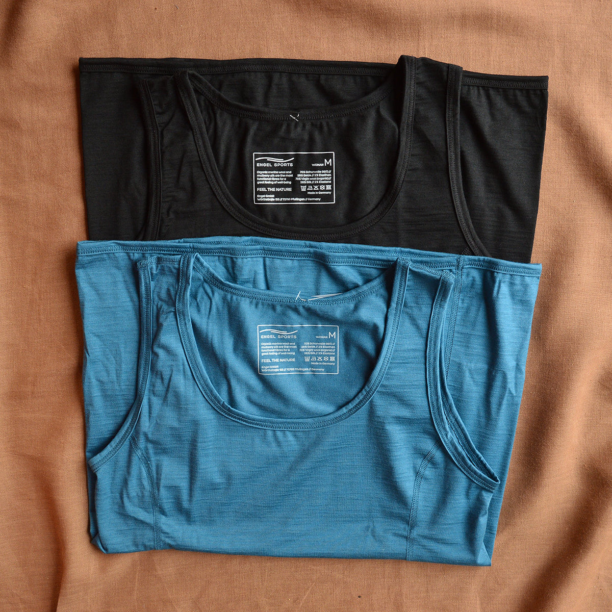 Sleeveless Sports Tank - Organic Merino/Silk (Women’s S-L)