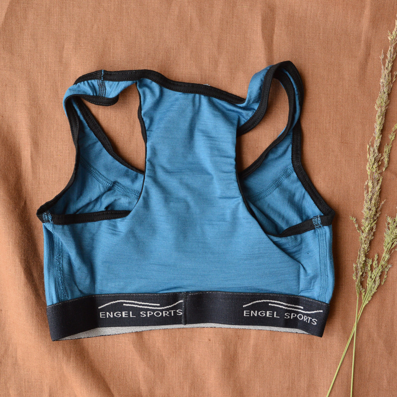 Organic Merino/Silk Sports Bra by Engel Germany from Woollykins