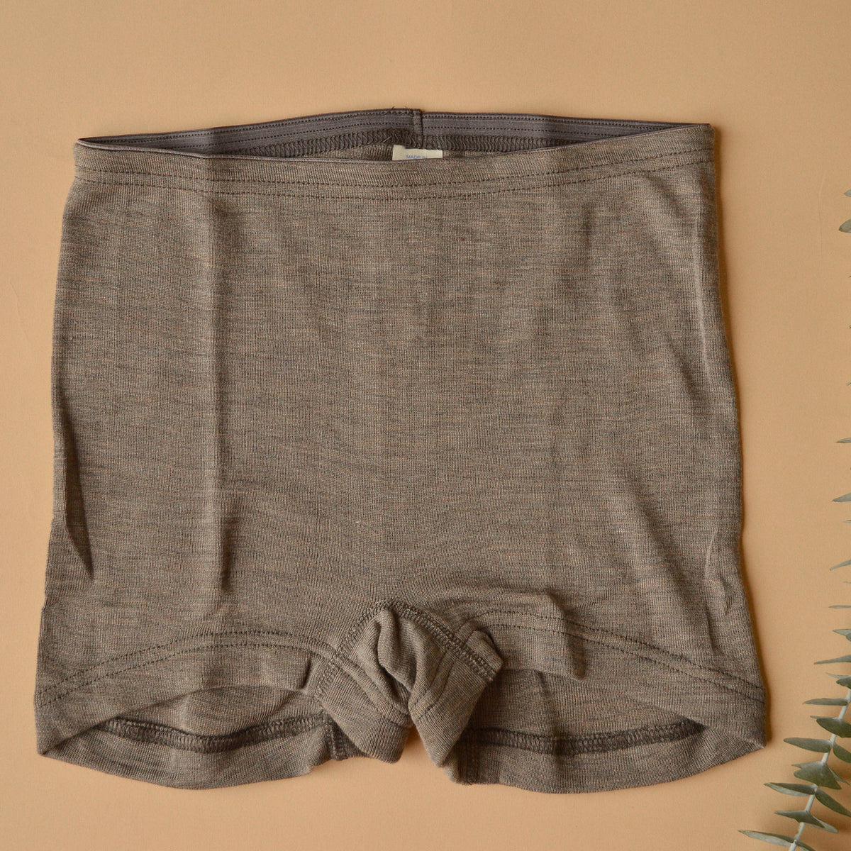 Women's Boy Leg Briefs - Organic Merino/Silk
