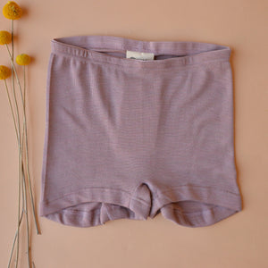 Women's Boy Leg Briefs in Organic Wool/Silk *Returning Soon