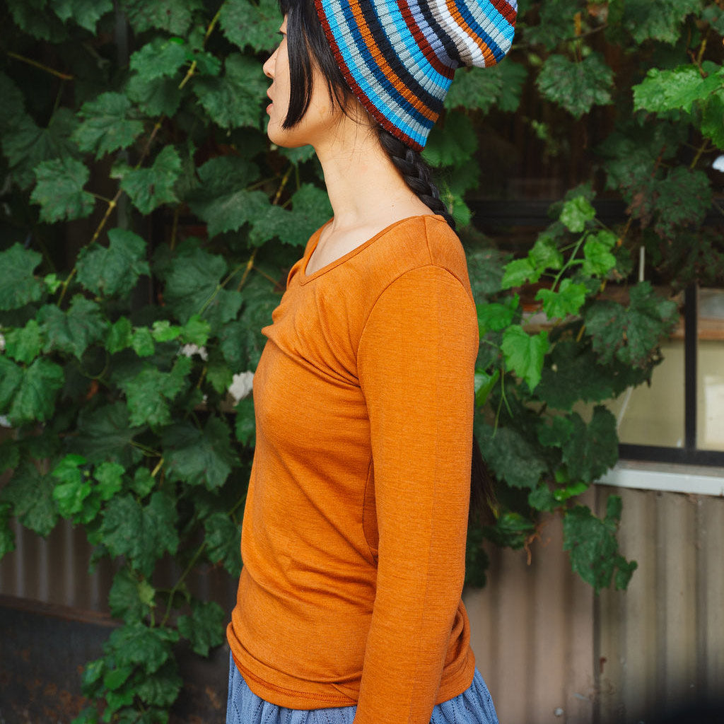 Women's Merino Wool/Silk Long Sleeve Top (XS-L) *Limited Edition