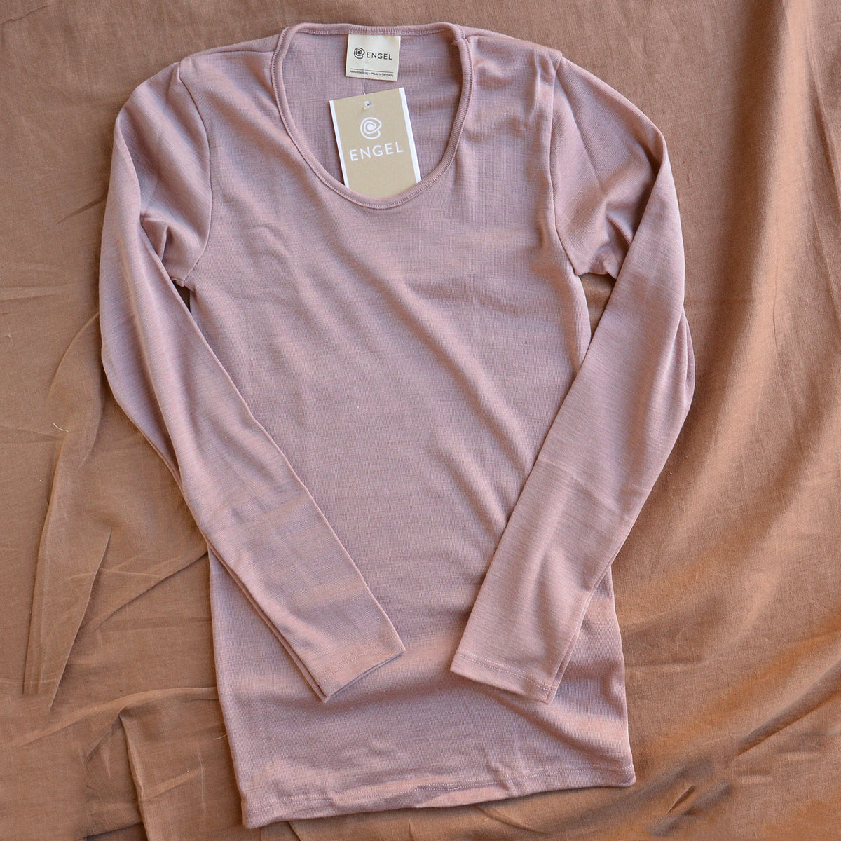 Women's Organic Merino Wool/Silk Long Sleeve Top