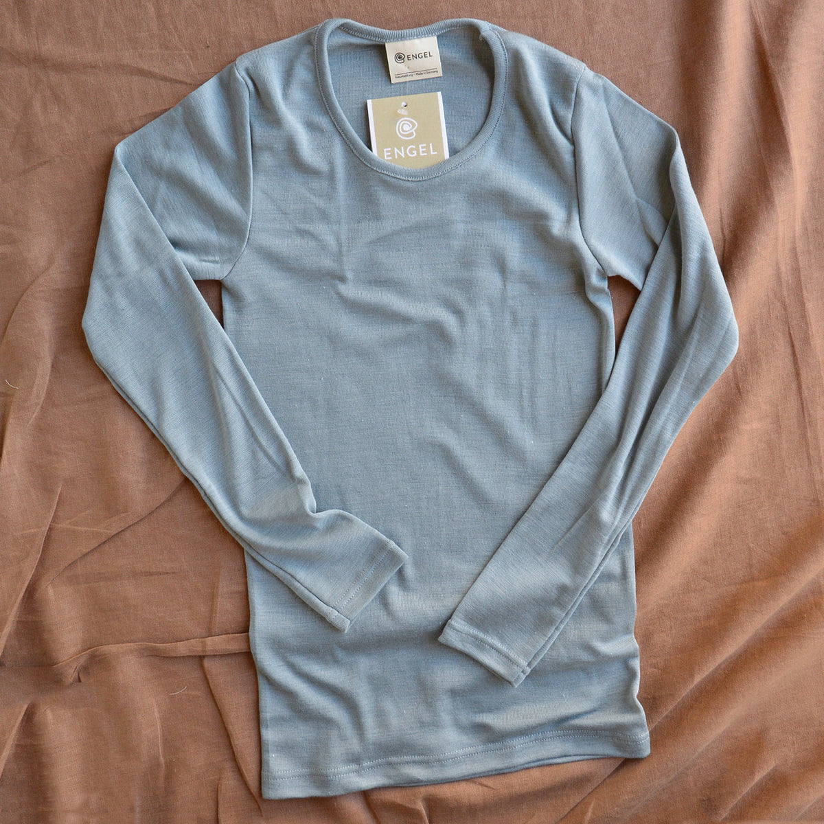 Women's Organic Merino Wool/Silk Long Sleeve Top