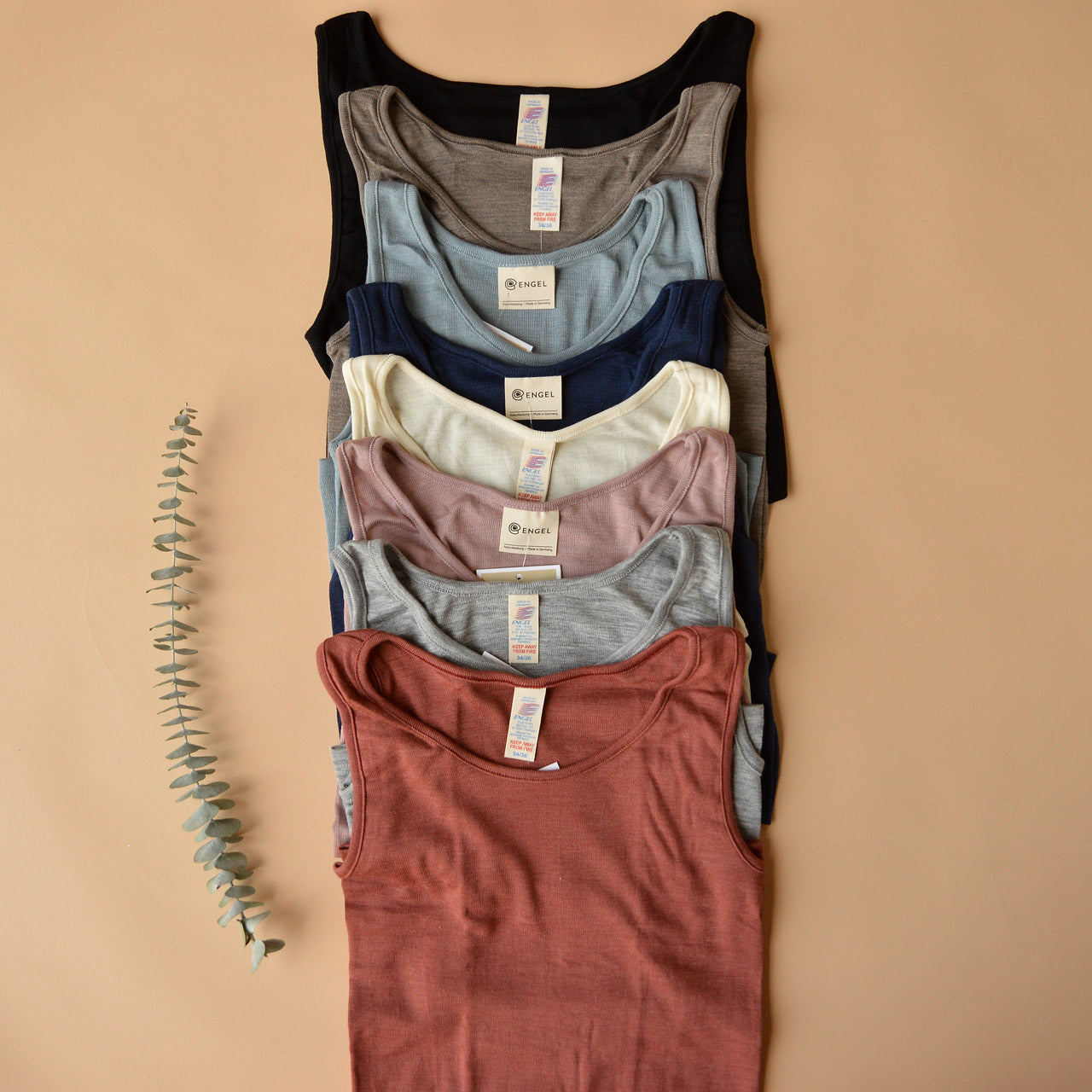 Women's Sleeveless Vest - Organic Merino/Silk