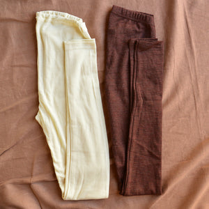 Women's 100% Organic Merino Wool Leggings - Limited Edition