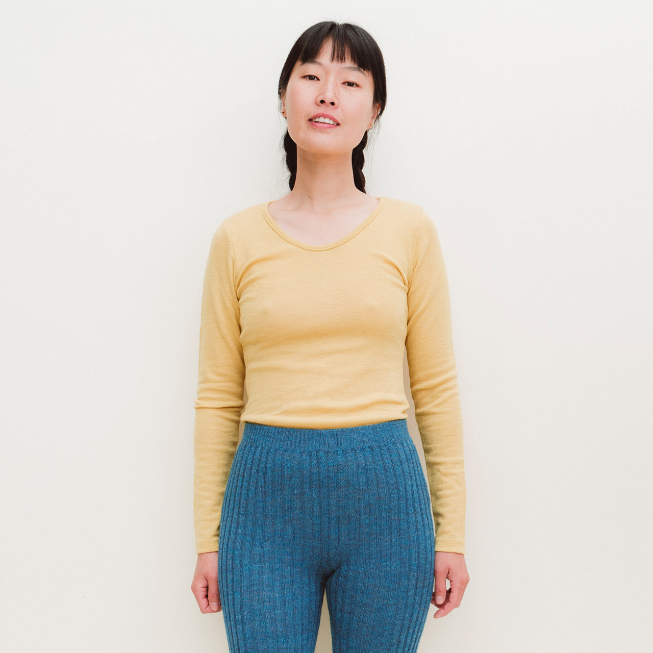 Women's 100% Organic Merino Wool Long Sleeve Top (XS-L) *AW24 Limited Edition