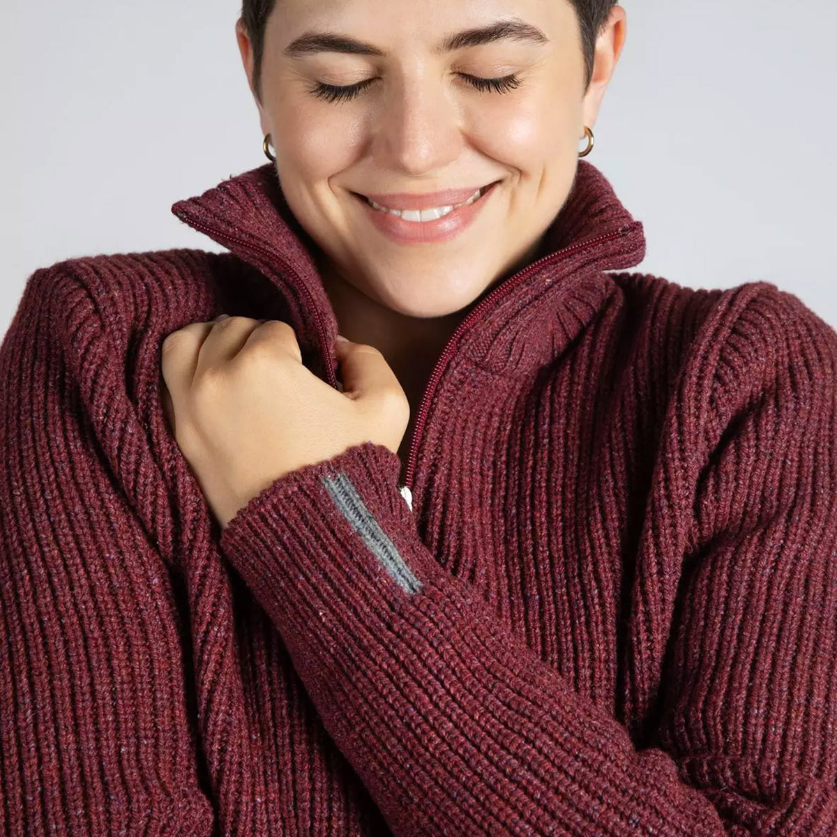 Women's Re-Knit Sweater - Recycled Organic Merino/Silk (XS-L)