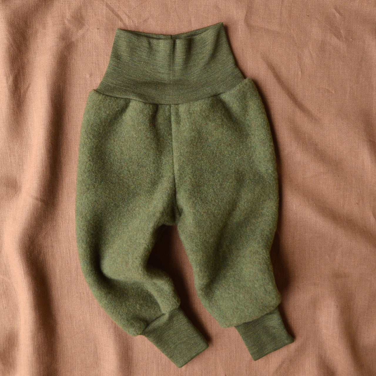 Baby Wool Fleece Pants - Reed (0-3m) *Last One!