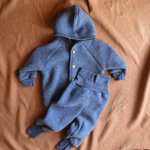Baby Wool Fleece Pants - Blue (0-24m) *Retired colour