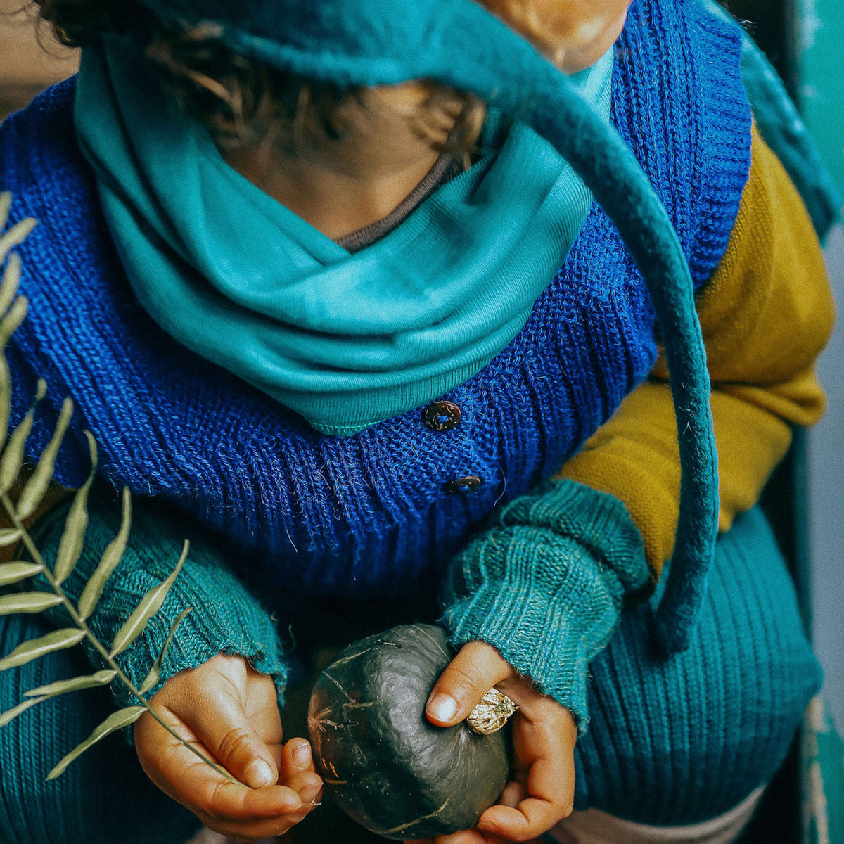 Tube Scarf - Organic Wool/Silk (Child-Adult)