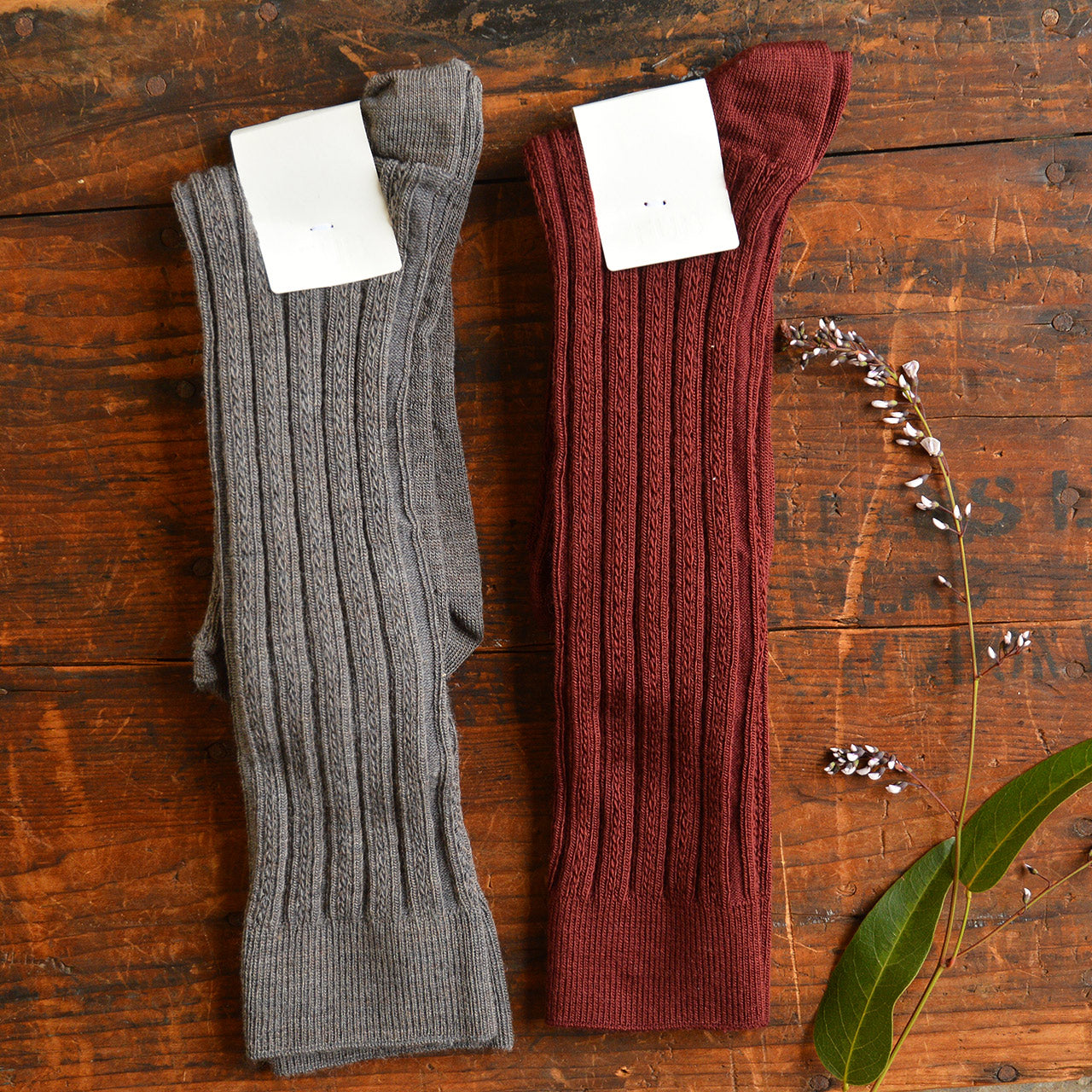 FUB Merino Wool Socks - Fine Kneehighs (Adults)