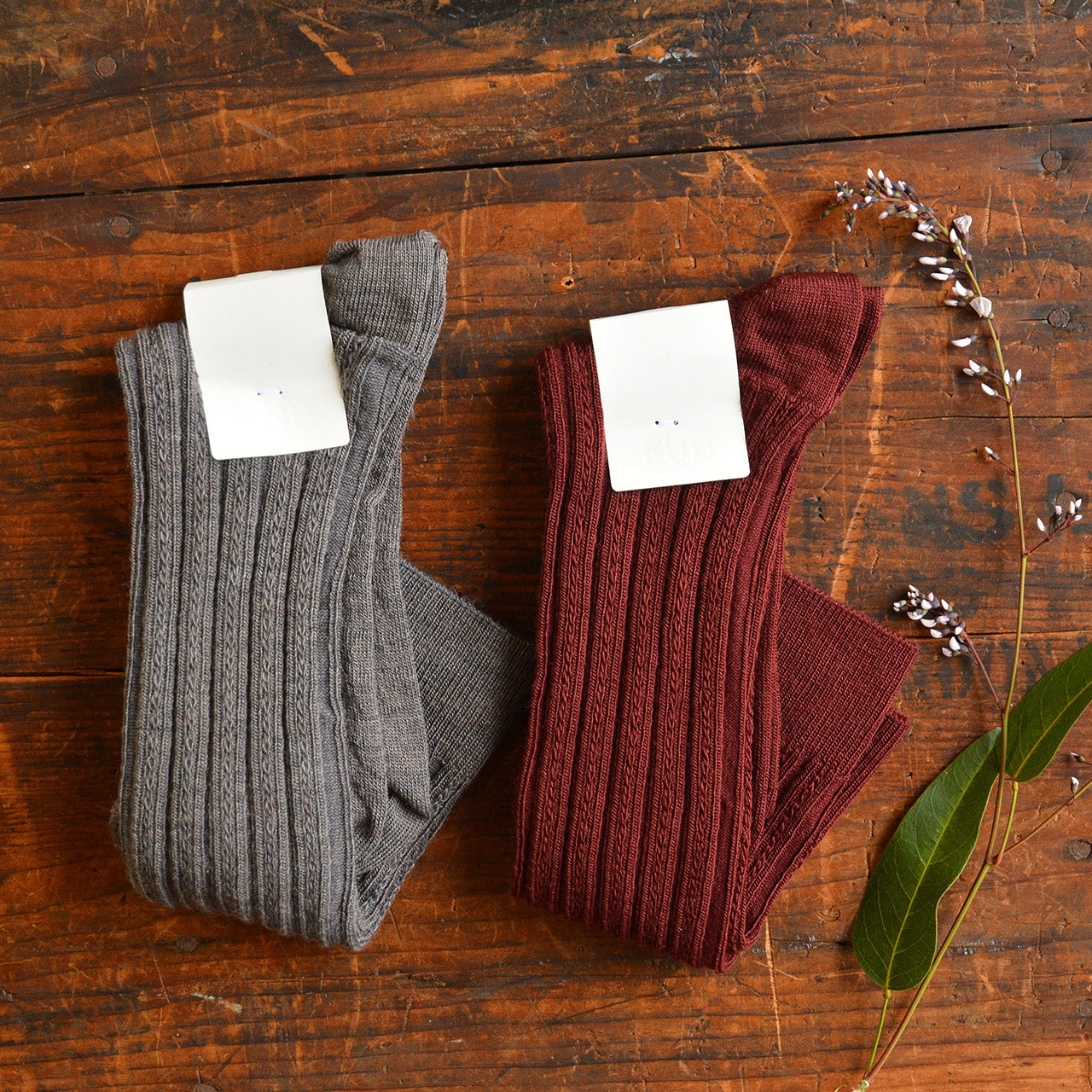 FUB Merino Wool Socks - Fine Kneehighs (Adults)