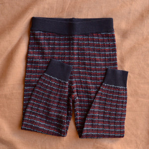 Knitted Pants - 100% Merino - Melange Stripes (2-12y+ Teen/Womens XS)