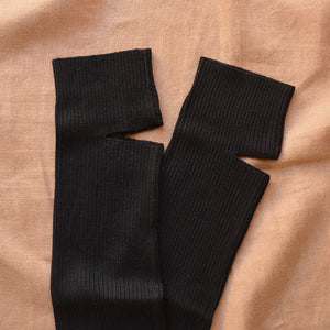 Women's Fine Rib Legwarmers - 100% Merino