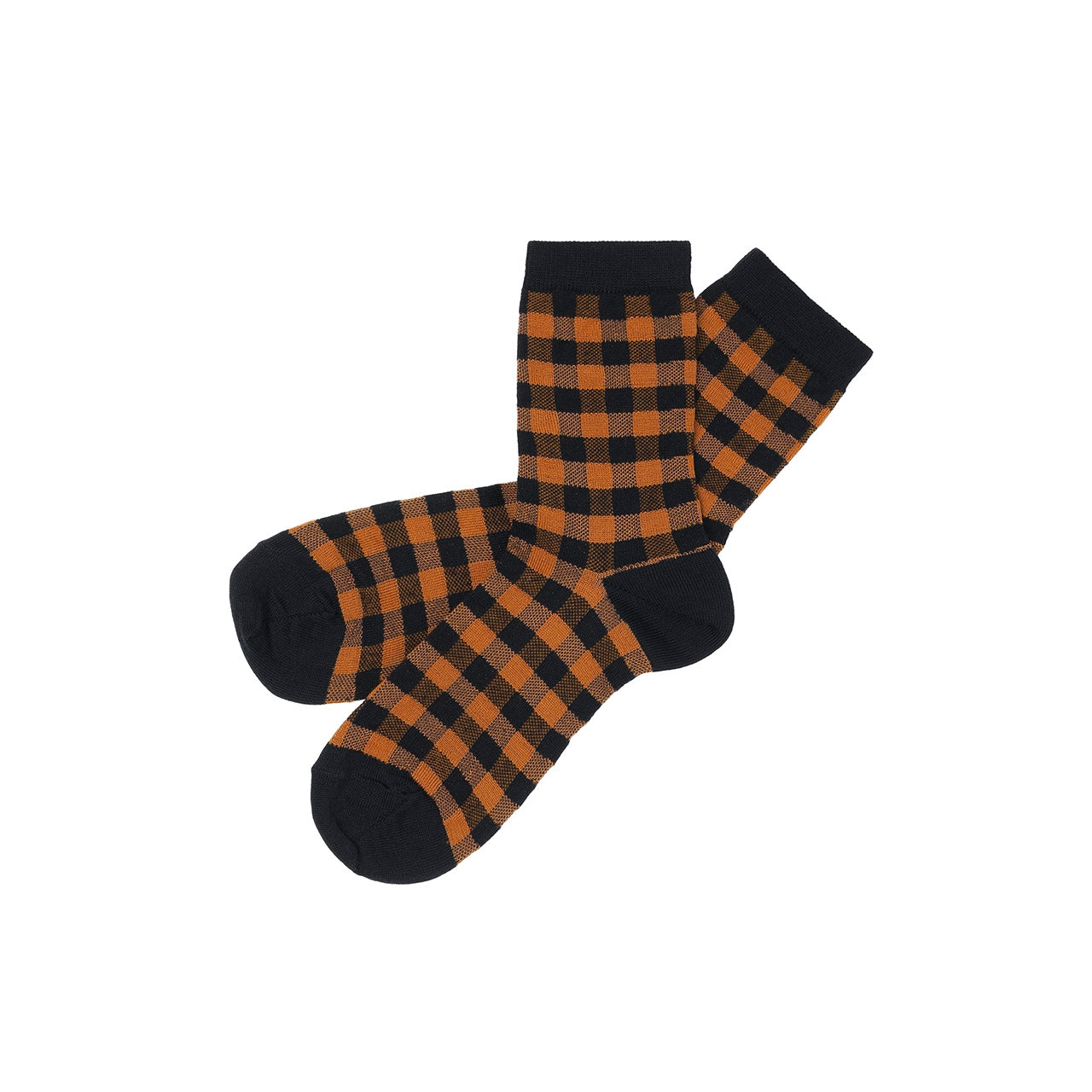 FUB Merino Wool Socks - Fine Check Knit (Adults)