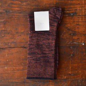 FUB Merino Wool Socks - Fine Melange Knit (Adults)