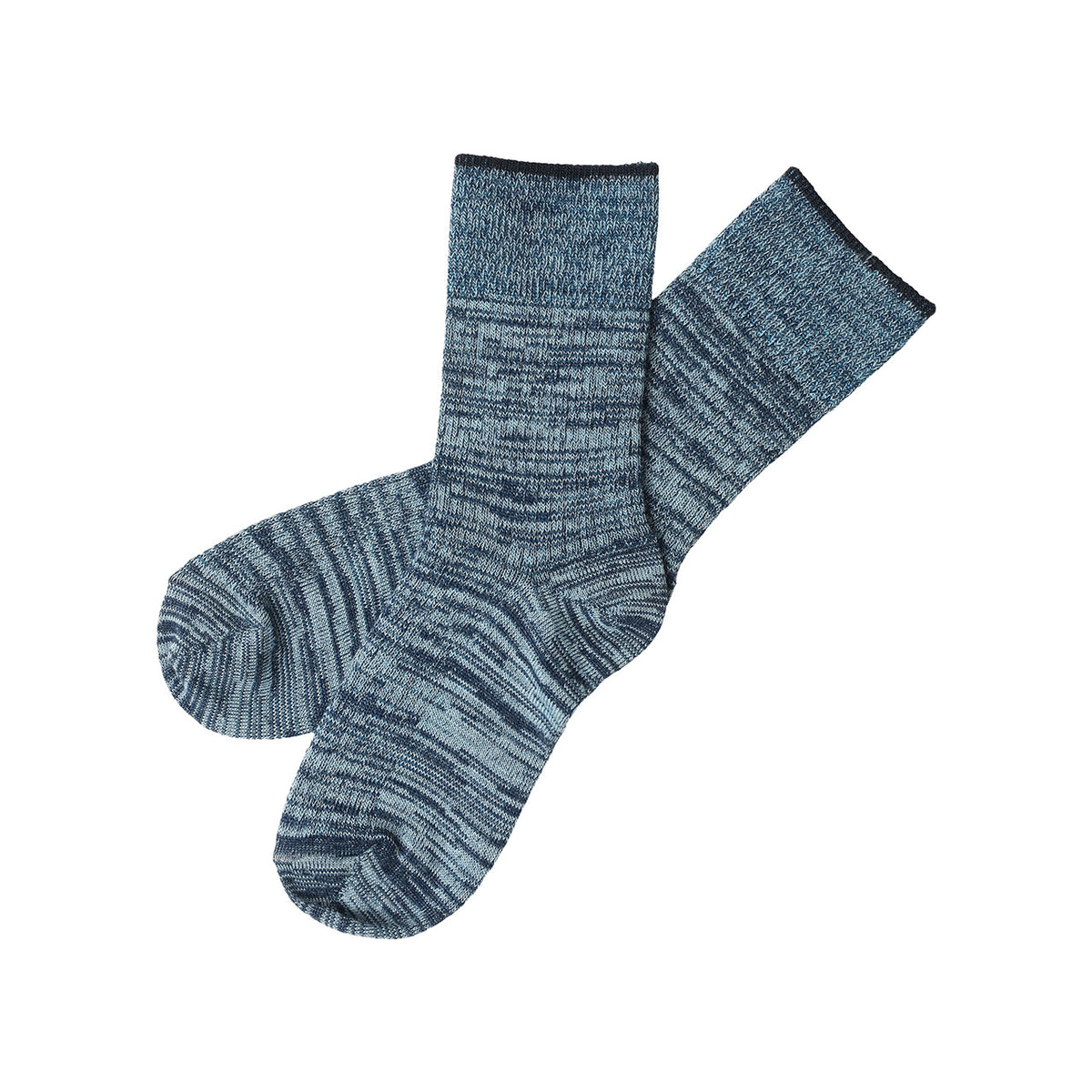 FUB Merino Wool Socks - Fine Melange Knit (Kids)