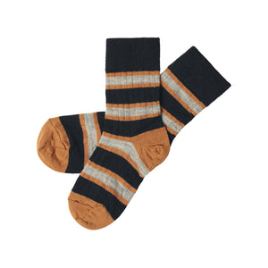 FUB Merino Wool Socks - Fine Knit Stripes (Kids)