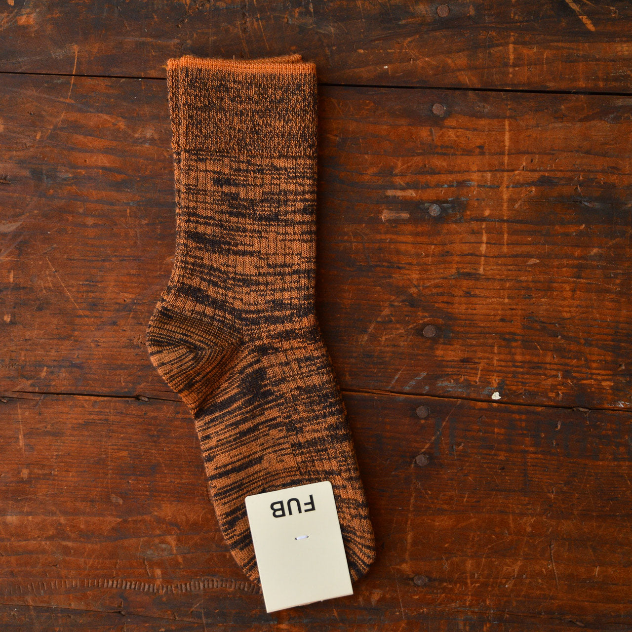FUB Merino Wool Socks - AW25 Fine Melange Knit (Kids) *Last ones
