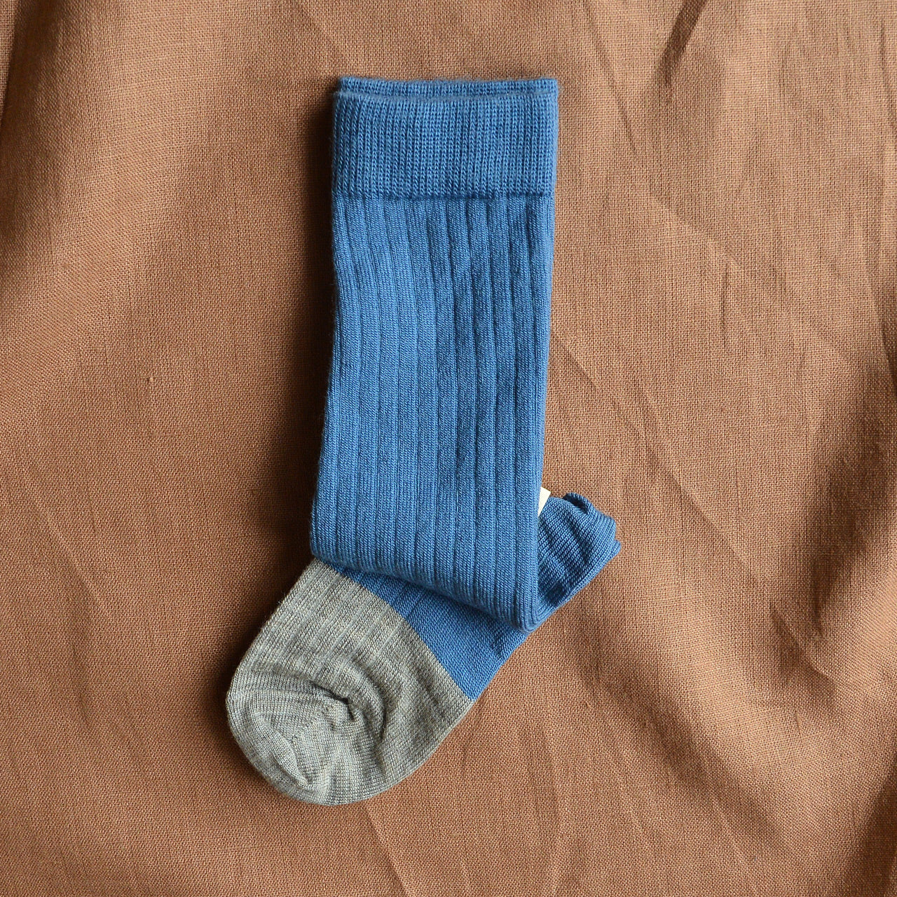 FUB Merino Wool Kneehighs - Indigo (Kids)