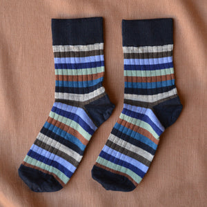 FUB Merino Wool Socks - Stripes AW24 (Kids 29-36)