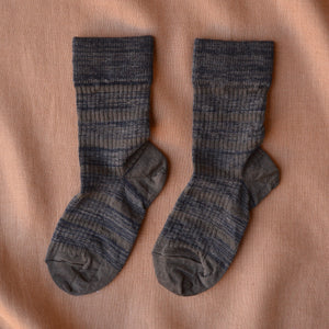 FUB Merino Wool Socks - Stripes AW24 (Kids 29-36)