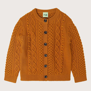 Women's Aran Cardigan - 100% Merino (Teens-Womens S) *Arriving 2026