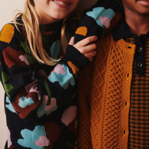 Women's Aran Cardigan - 100% Merino (Teens-Womens S) *Arriving 2026